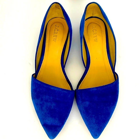 J. Crew Shoes - J Crew Cobalt d’orsey flats: S-7